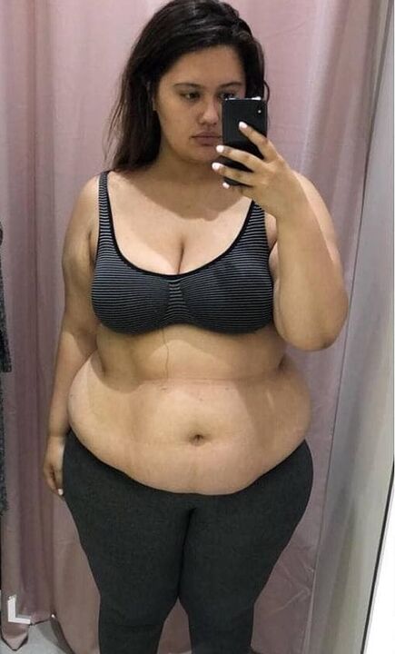 Ich hasste meinen Körper wegen der zusätzlichen Kilos.